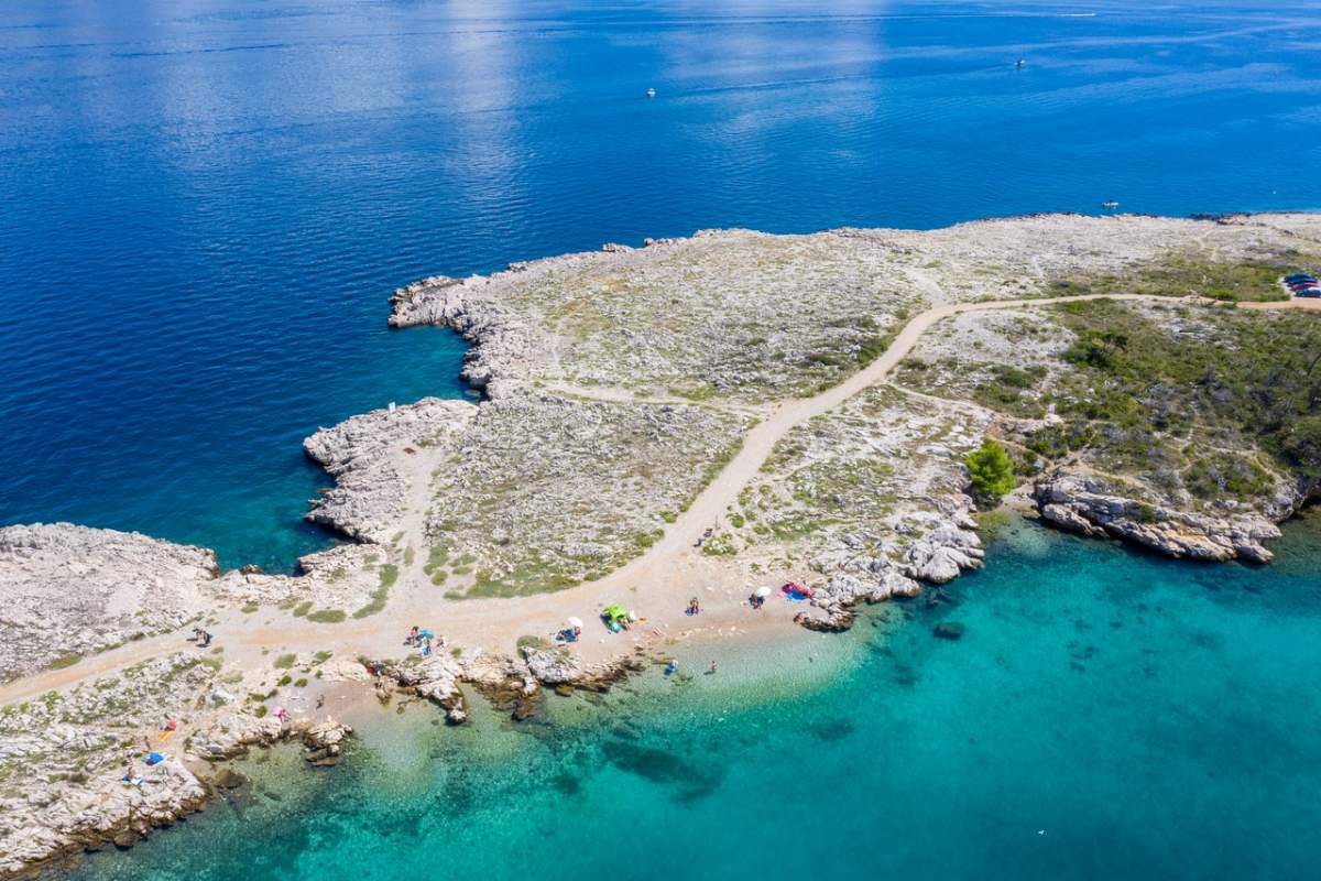 Spiaggia per cani a Šilo